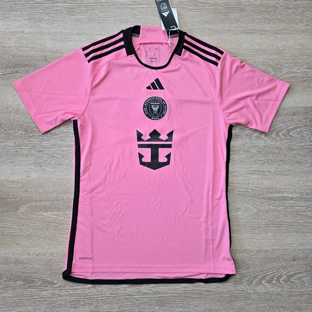 Adidas Inter Miami CF Messi Home Soccer Jersey Medium Official $130 New With Tag - Picture 6 of 17